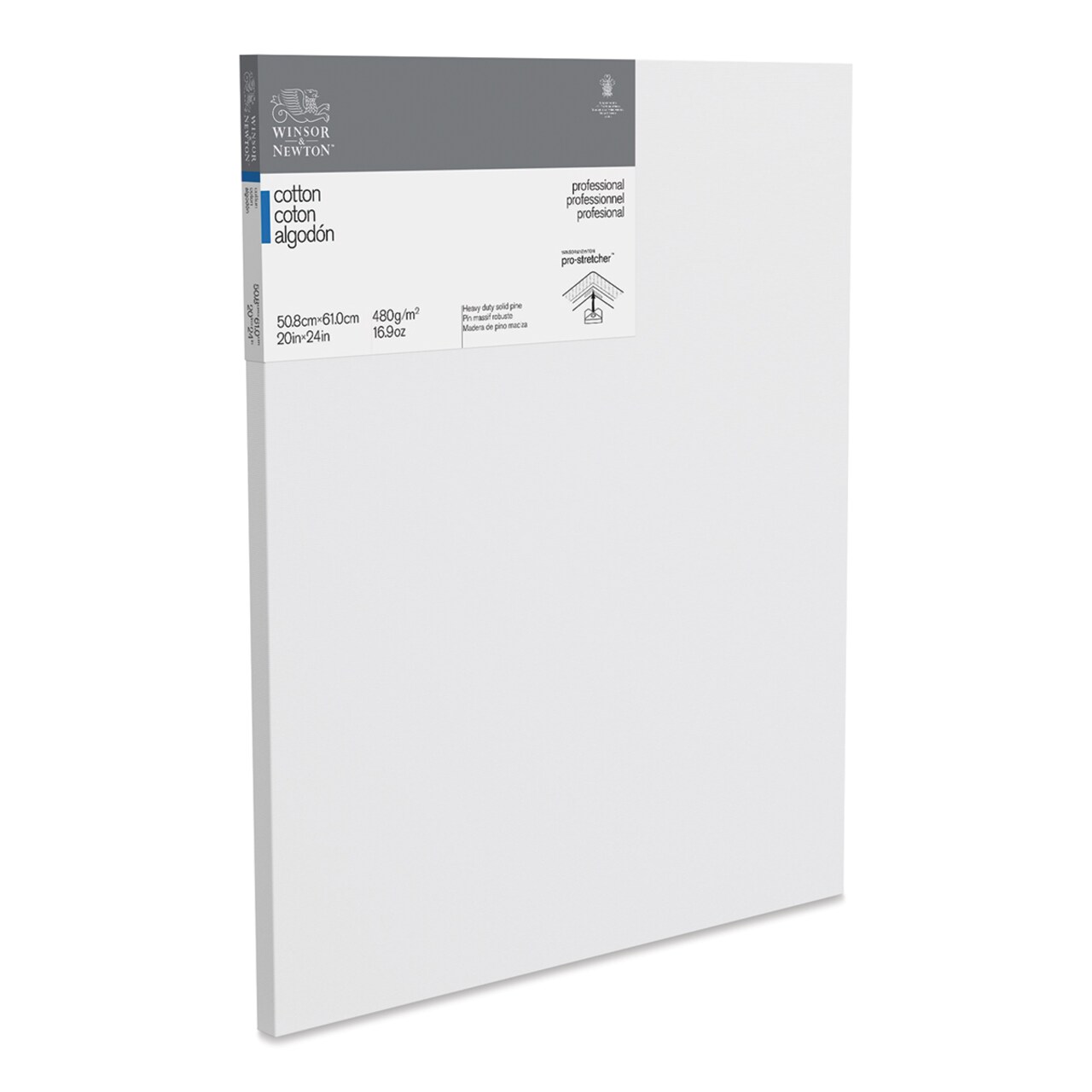 Winsor & Newton Professional Cotton Canvas - 20" x 24", Traditional Profile